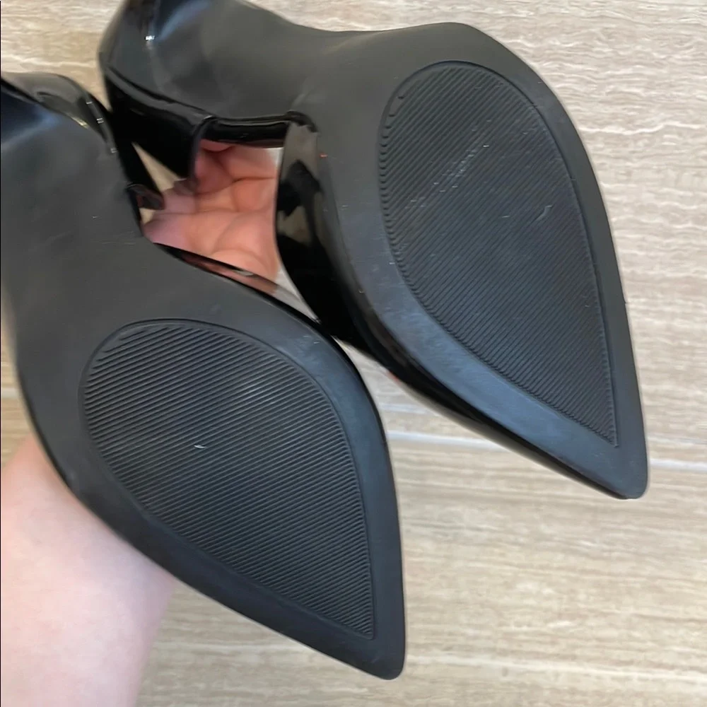 STEVE MADDEN UEC Women’s Size 9 Black Stiletto Heel Pointed Toe - Picture 12 of 14